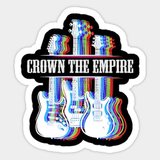 CROWN THE EMPIRE BAND Sticker